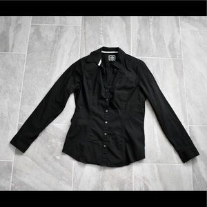 Black Express button down